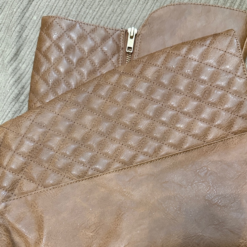 Dexflex Comfort Brown Quilted Over the Knee Boots - Picture 5 of 7